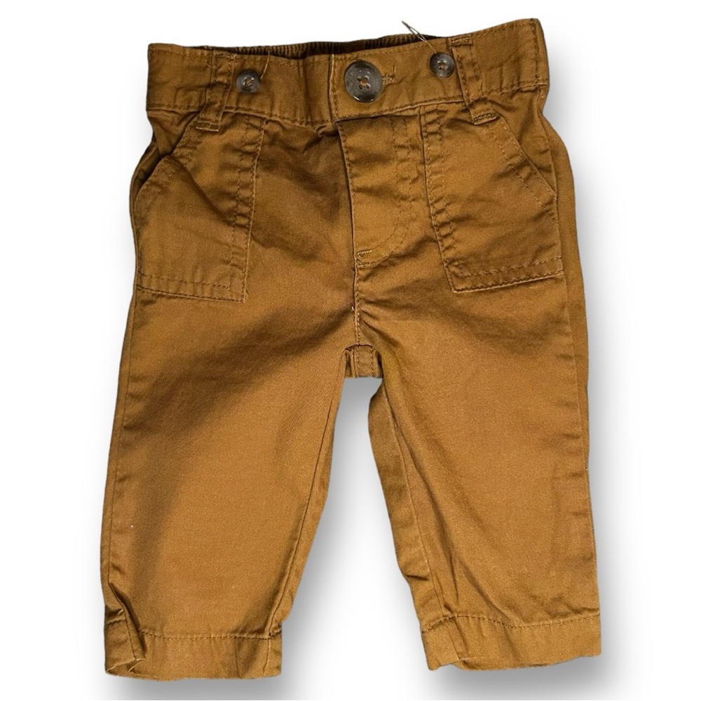 Newborn Khaki Cat & Jack Pants